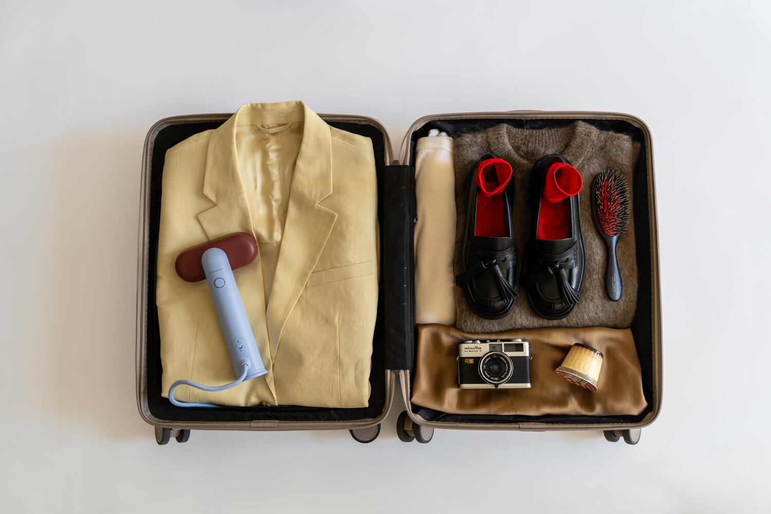 Cirrus Lite Travel Steamer - Sky/Terra